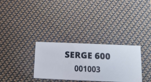 Serge 600 sivo-hnedá 5%